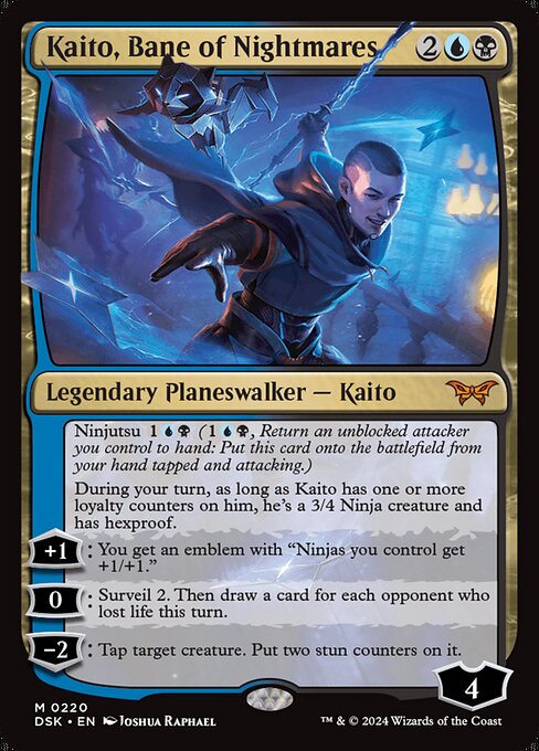 Kaito, Bane of Nightmares (DSK) — Nonfoil