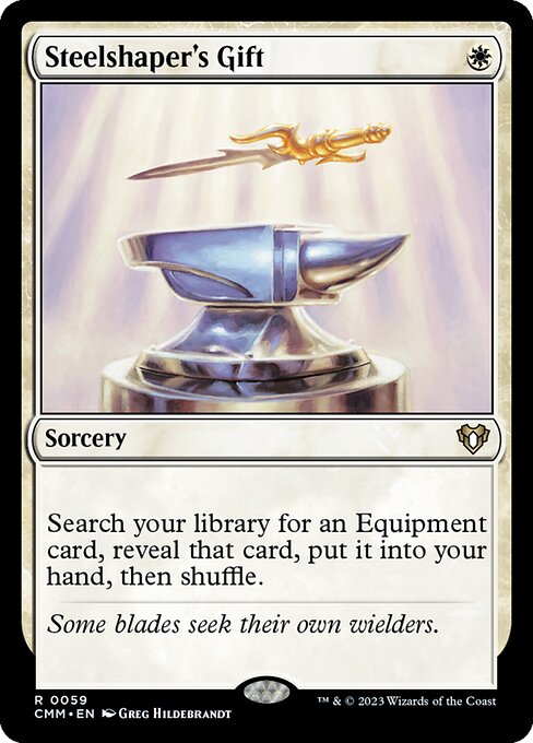 Steelshaper's Gift (CMM) — Nonfoil