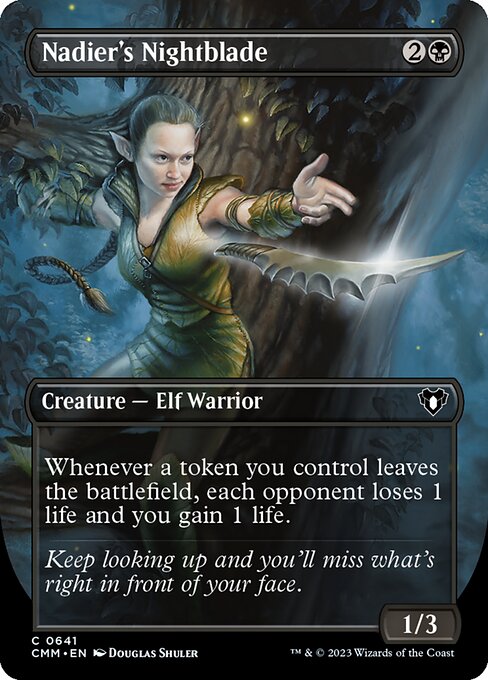 Nadier's Nightblade (CMM) — Foil