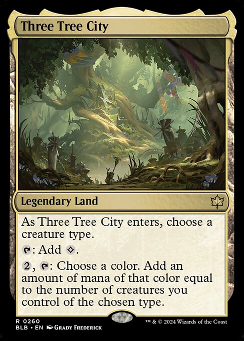 Three Tree City (BLB) — Nonfoil