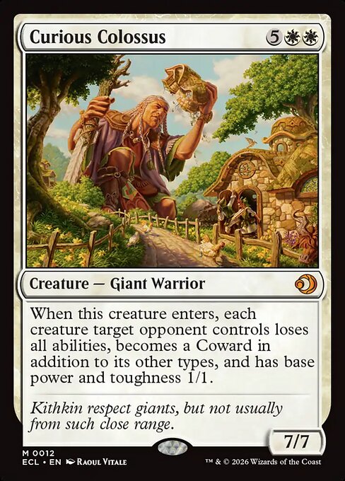 Curious Colossus (ECL) — Nonfoil