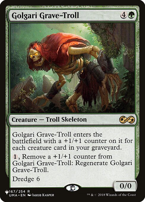 Golgari Grave-Troll (PLST) — Nonfoil