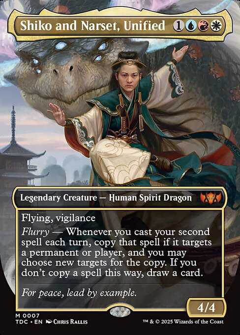Shiko and Narset, Unified (TDC) — Nonfoil