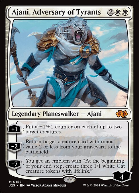 Ajani, Adversary of Tyrants (J25) — Nonfoil