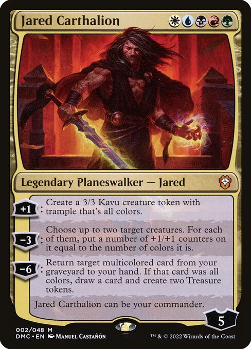 Jared Carthalion (DMC) — Foil