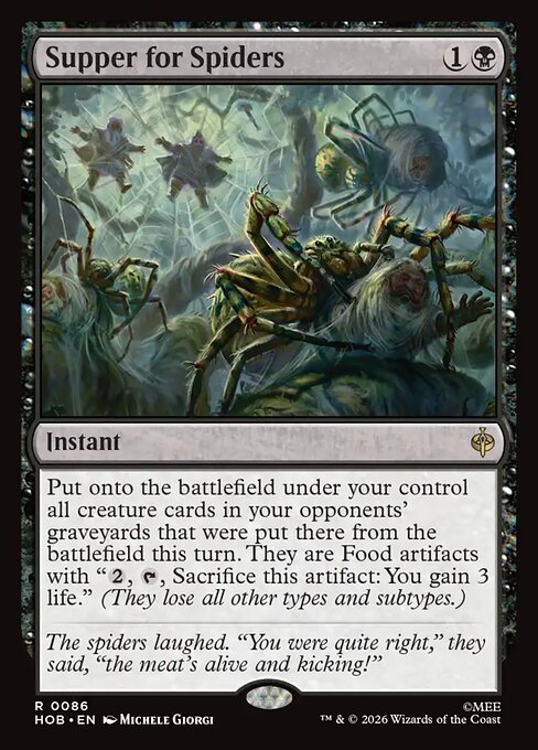 Supper for Spiders (HOB) — Nonfoil