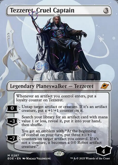 Tezzeret, Cruel Captain (EOE) — Foil