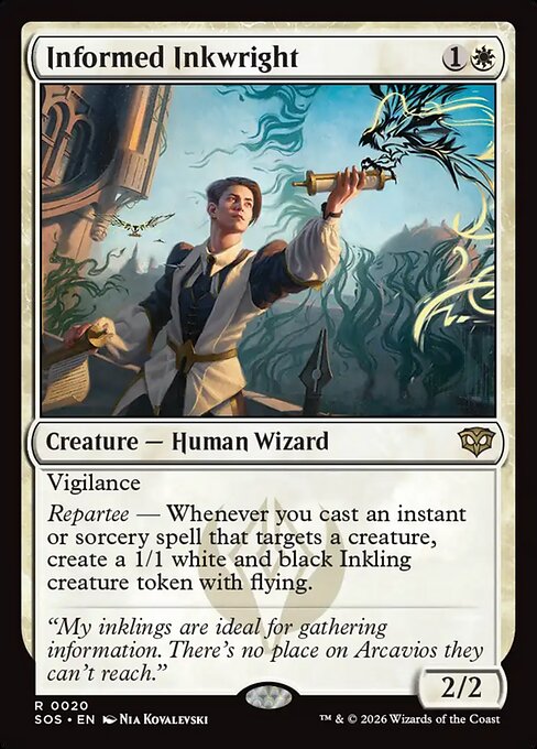 Informed Inkwright (SOS) — Foil