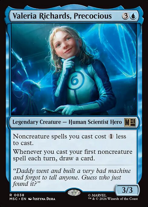 Valeria Richards, Precocious (MSC) — Nonfoil
