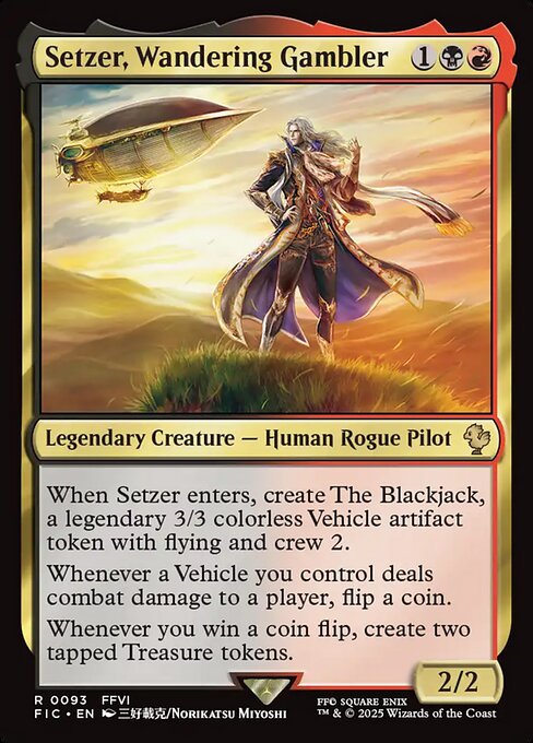 Setzer, Wandering Gambler (FIC) — Nonfoil