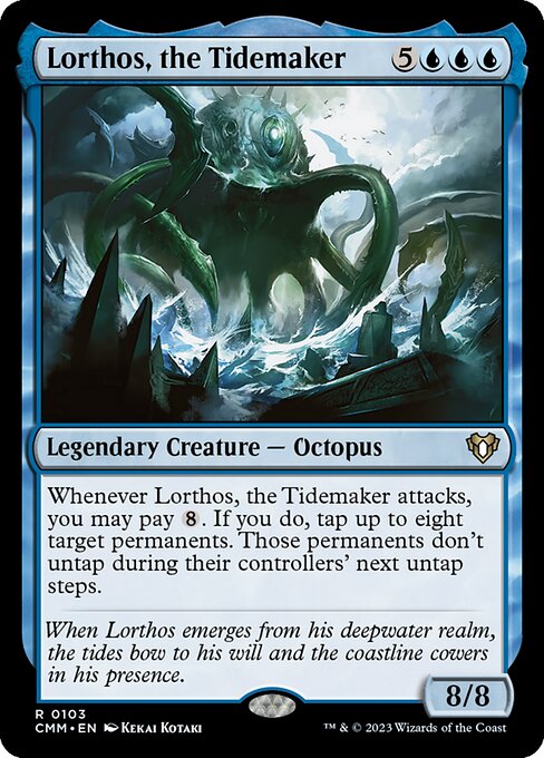 Lorthos, the Tidemaker (CMM) — Foil