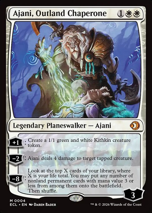 Ajani, Outland Chaperone (ECL) — Nonfoil