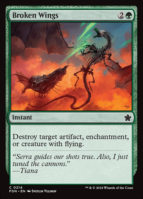 Broken Wings (FDN) — Foil