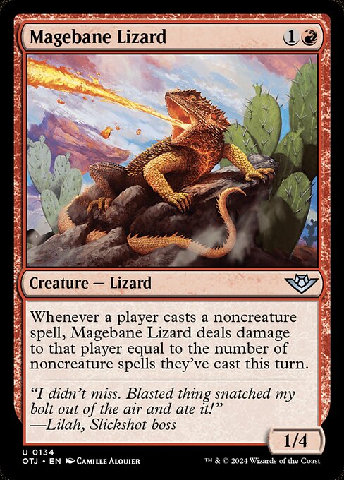 Magebane Lizard (OTJ) — Foil