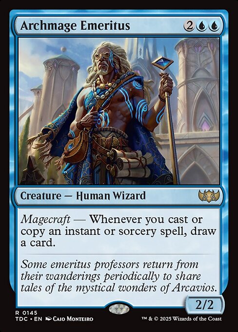 Archmage Emeritus (TDC) — Nonfoil