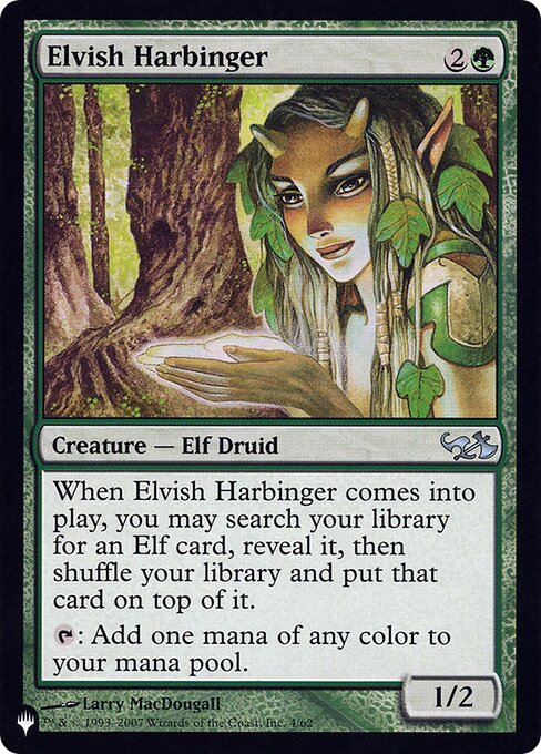 Elvish Harbinger (PLST) — Nonfoil