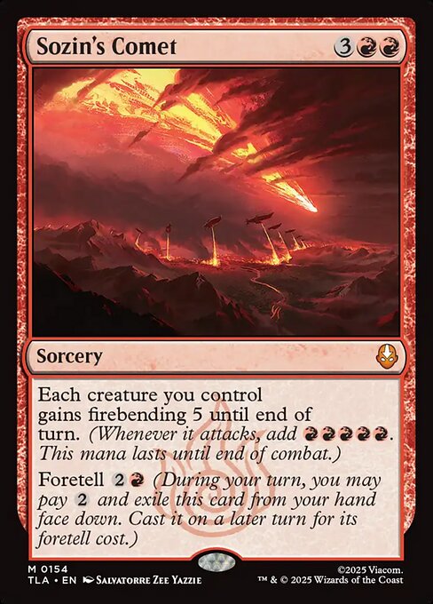 Sozin's Comet (TLA) — Nonfoil