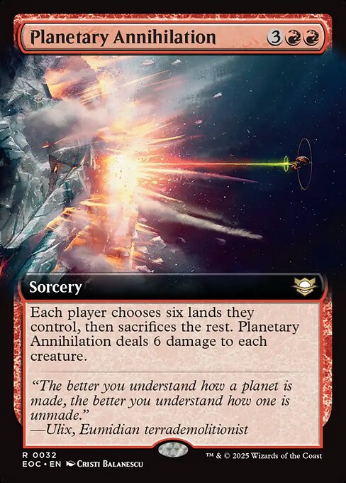 Planetary Annihilation (EOC) — Nonfoil