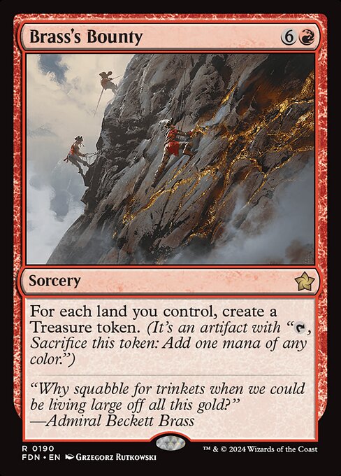 Brass's Bounty (FDN) — Nonfoil