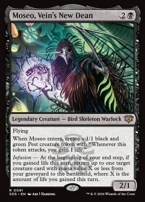 Moseo, Vein's New Dean (SOS) — Nonfoil