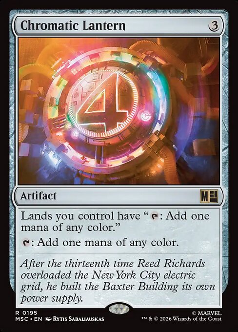 Chromatic Lantern (MSC) — Nonfoil