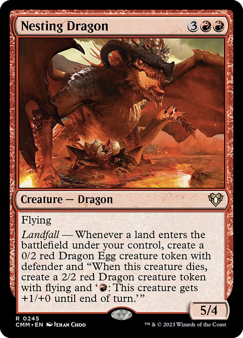 Nesting Dragon (CMM) — Nonfoil