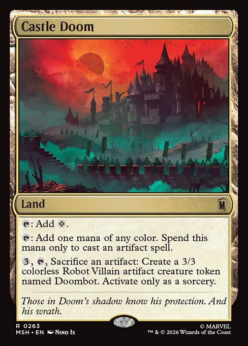 Castle Doom (MSH) — Foil