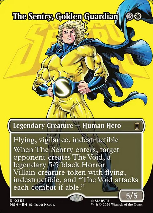The Sentry, Golden Guardian (MSH) — Nonfoil