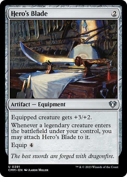 Hero's Blade (CMM) — Nonfoil