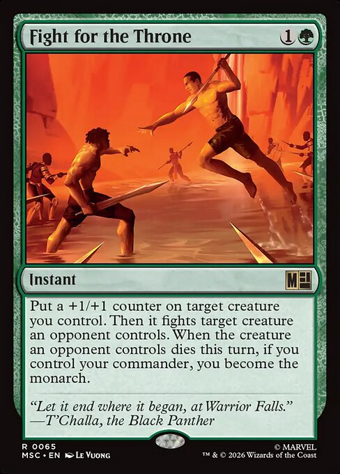 Fight for the Throne (MSC) — Nonfoil