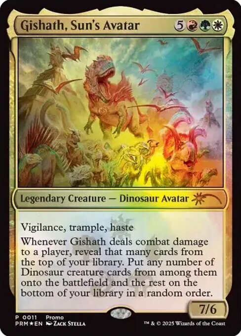 Gishath, Sun's Avatar (PMEI) — Foil