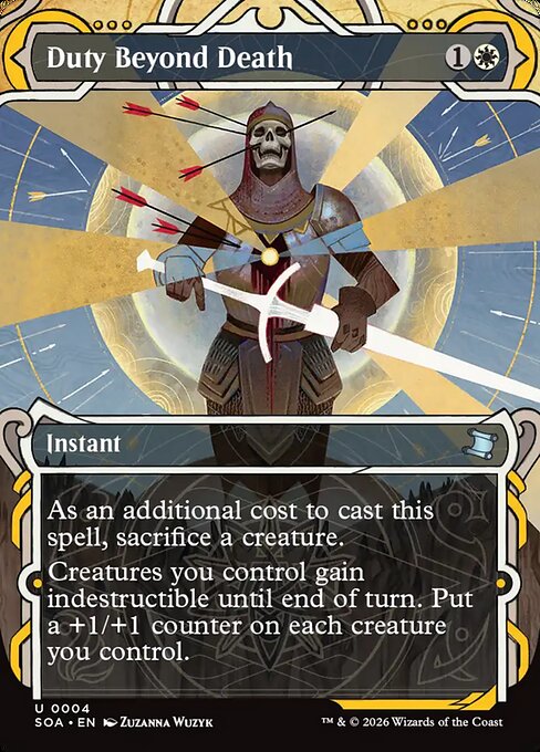 Duty Beyond Death (SOA) — Foil