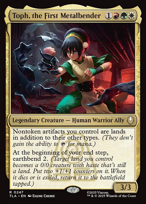 Toph, the First Metalbender (TLA) — Nonfoil