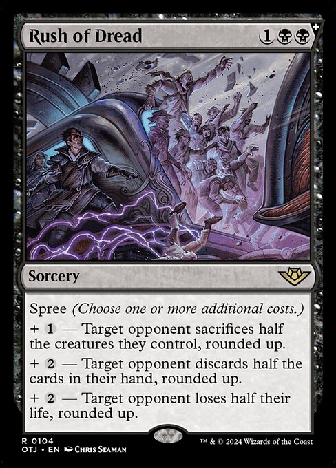Rush of Dread (OTJ) — Foil