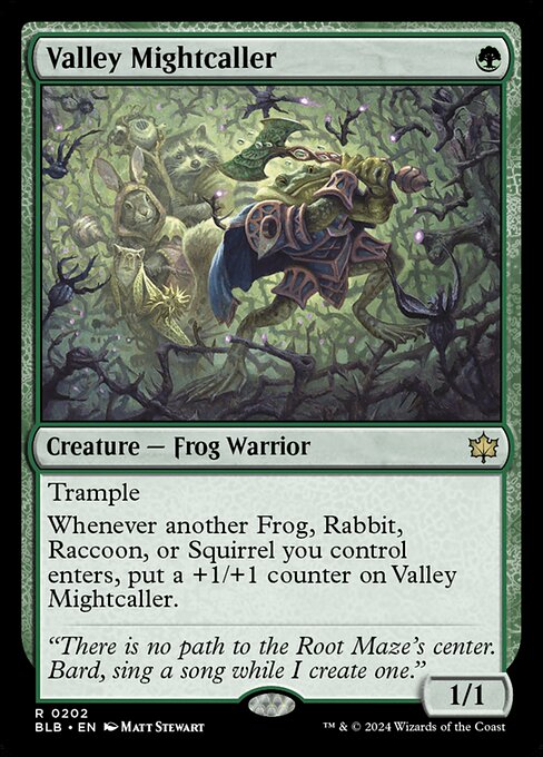 Valley Mightcaller (BLB) — Foil