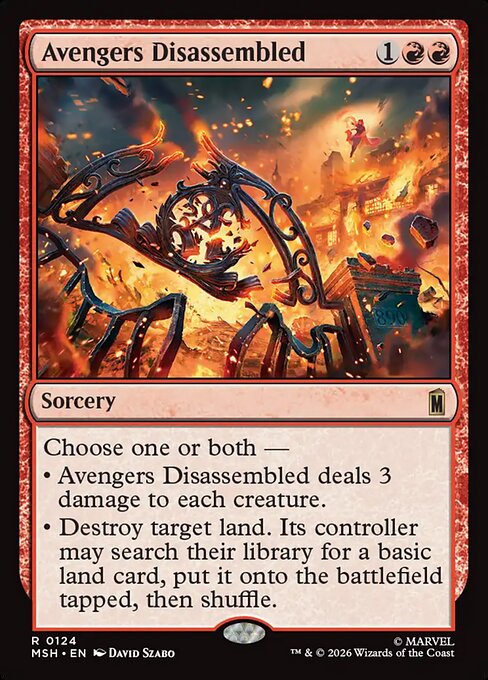 Avengers Disassembled (MSH) — Nonfoil