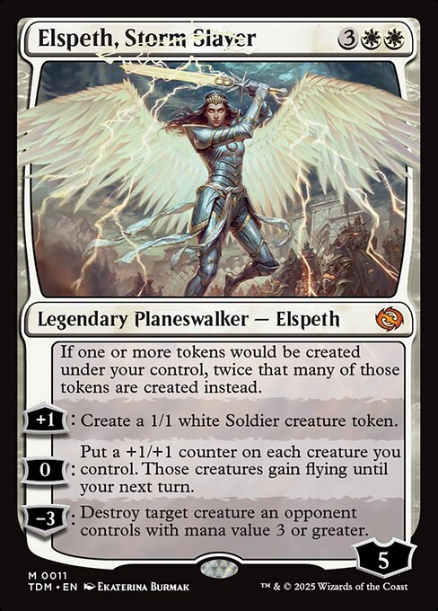 Elspeth, Storm Slayer (TDM) — Nonfoil