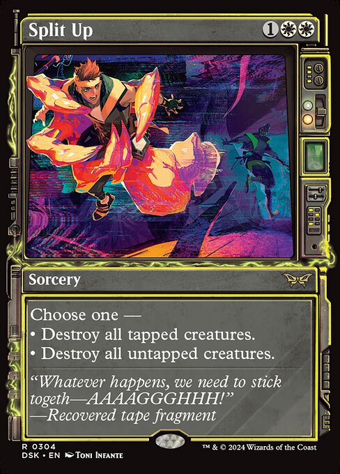 Split Up (DSK) — Foil