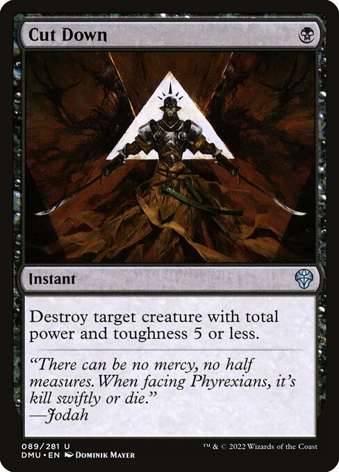 Cut Down (DMU) — Nonfoil