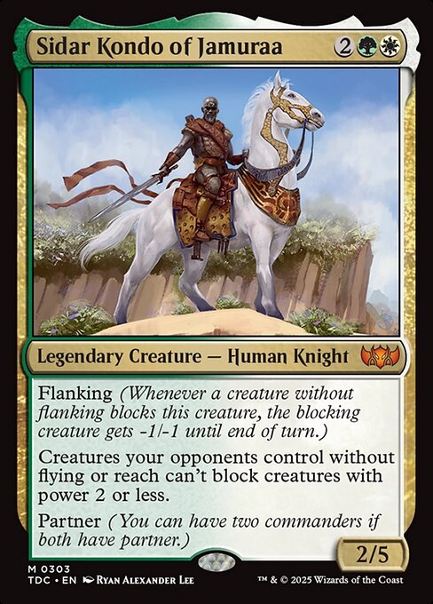 Sidar Kondo of Jamuraa (TDC) — Nonfoil