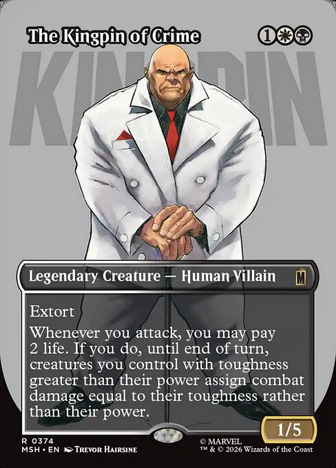The Kingpin of Crime (MSH) — Nonfoil