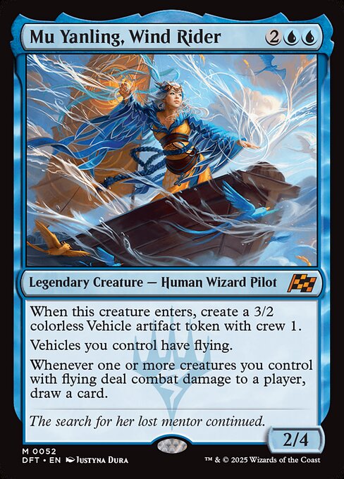 Mu Yanling, Wind Rider (DFT) — Foil