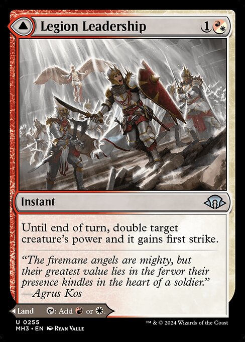 Legion Leadership // Legion Stronghold (MH3) — Nonfoil