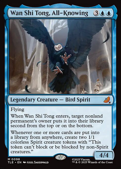 Wan Shi Tong, All-Knowing (TLE) — Foil