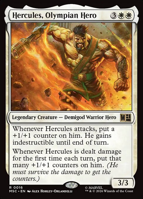 Hercules, Olympian Hero (MSC) — Nonfoil