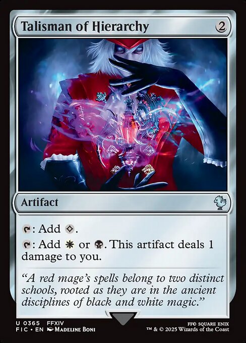 Talisman of Hierarchy (FIC) — Nonfoil