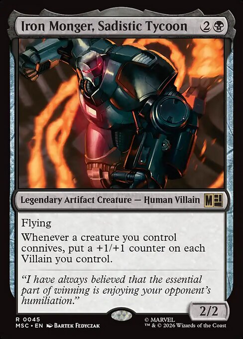 Iron Monger, Sadistic Tycoon (MSC) — Nonfoil