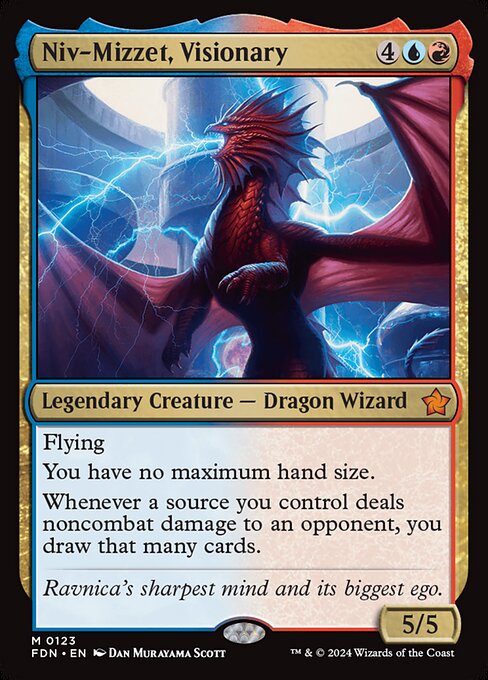 Niv-Mizzet, Visionary (FDN) — Nonfoil