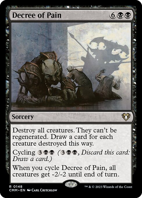 Decree of Pain (CMM) — Nonfoil