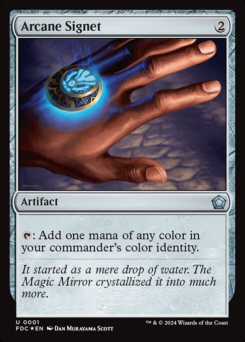 Arcane Signet (FDC) — Foil